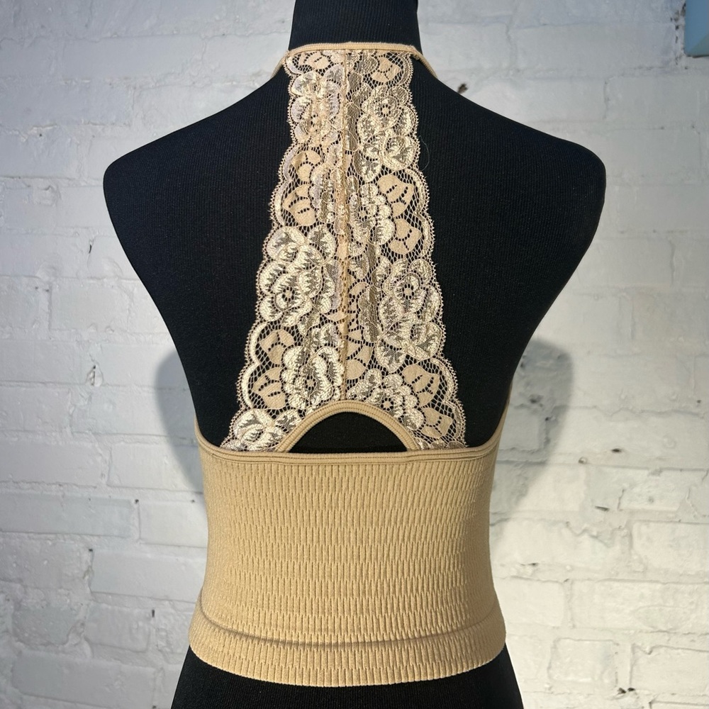 Racerback Tan Tank Top